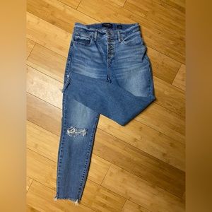 Lucky Brand high rise Bridgett skinny Jean.